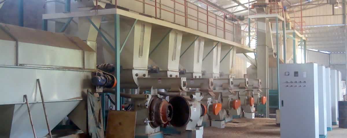 wood pellet machines