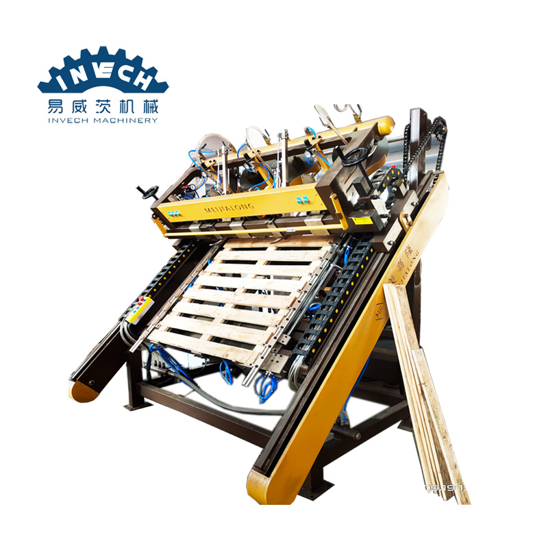 Blocks Wooden Pallets Nailing Machine