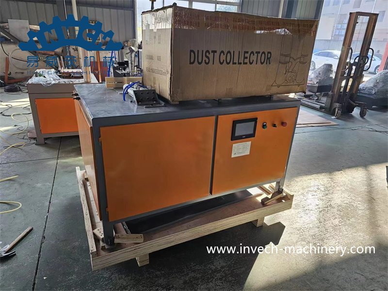 PLC Wood Block Cutter Machine to Saudi