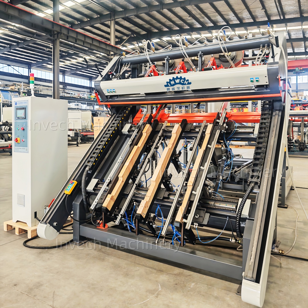 Automatic Wood Pallet Making Machine